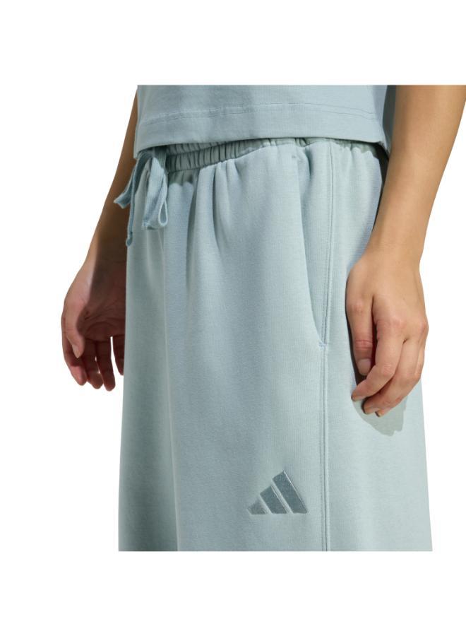 اديداس بنطال ALL SZN Fleece Loose Wide-Leg - Image 3